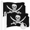 G128 2 Pack: Pirate Jolly Roger Swords Flag | 1x1.5 Ft | ToughWeave Series Embroidered 300D Polyester | Novelty Flag, Embroidered Design, Indoor/Outdoor, Brass Grommets